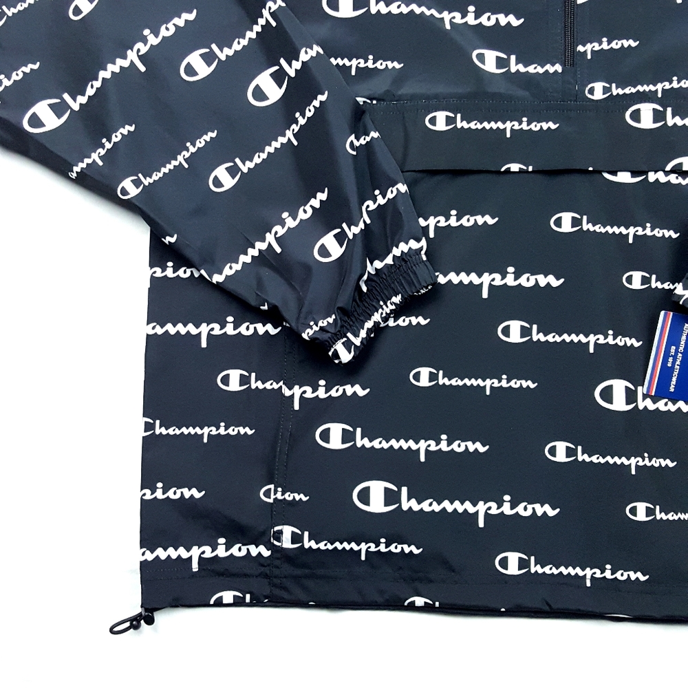 Champion Men's Solid Script Packable Jacket - Picture 5 of 9